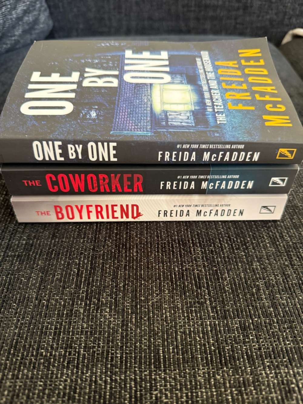 Freida McFadden Books - One by One, The Boyfriend, The Coworker